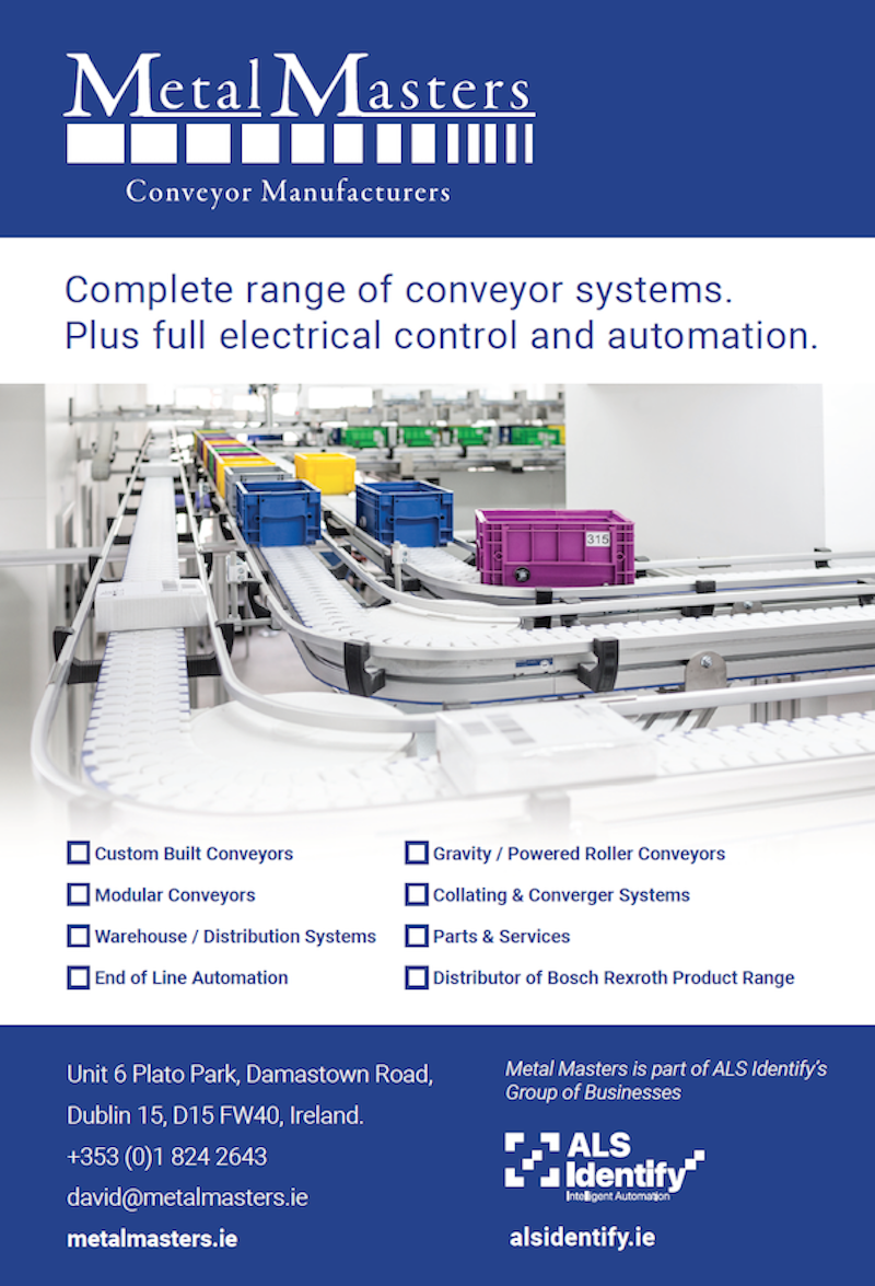 Metal Masters & ALS Identify Conveyors